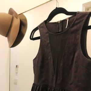 Free People Gray/Blue Party Dress, Size Small